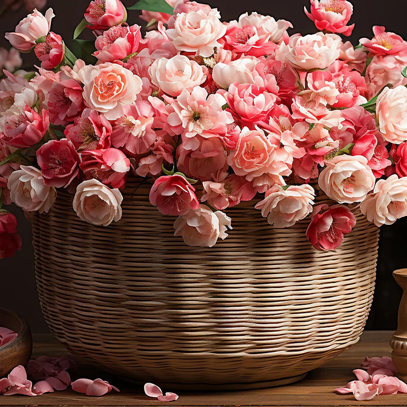 Rengöringsmaskin för blomsterbubblor