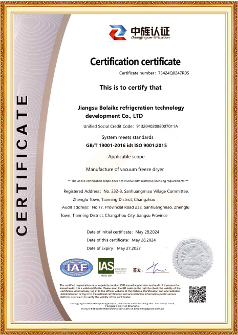 ISO 9001-certifiering