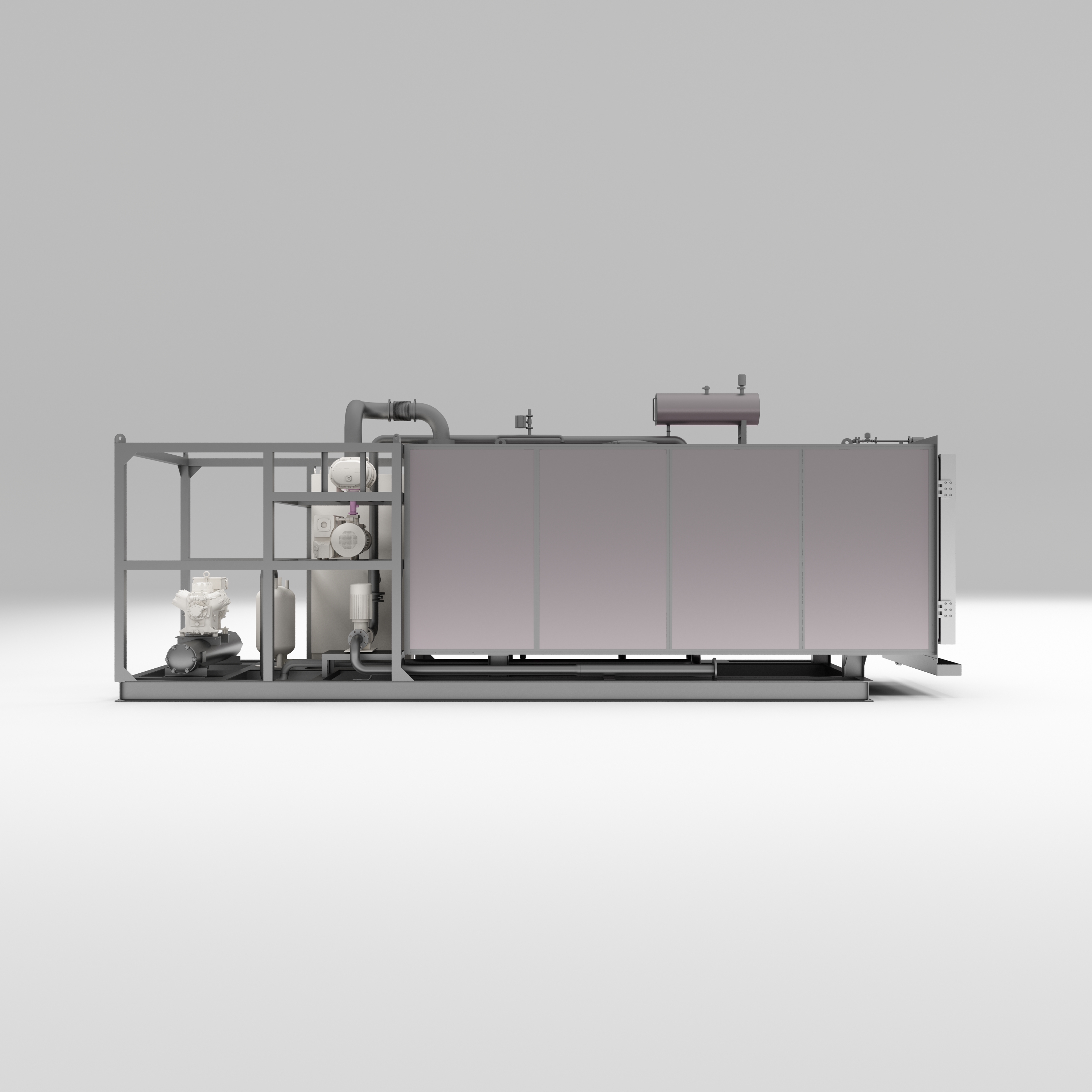 30m² Vakuumlyofilisator – Fabriksfrystorkningsutrustning